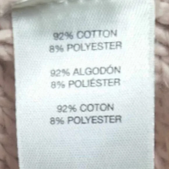 Chico's Hi-Lo Mallory Pullover  Short Sleeve Sweater in Blush Color Size Small - Picture 7 of 10